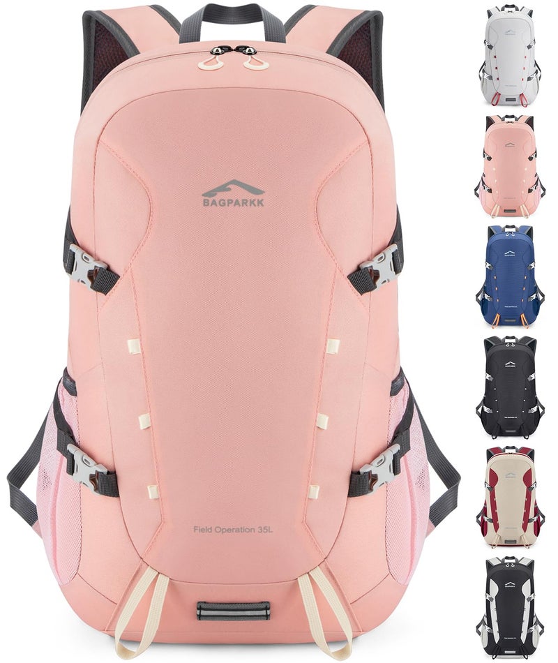 BAGPARKK Hiking Backpack Large 35L Travel Backpacks for Men Women Water Resistant Ultra Lightweight Foldable Packable Camping Daypack for Outdoor Sports - Image 1